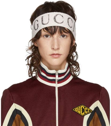 mens gucci headband|fashionable headbands for men.